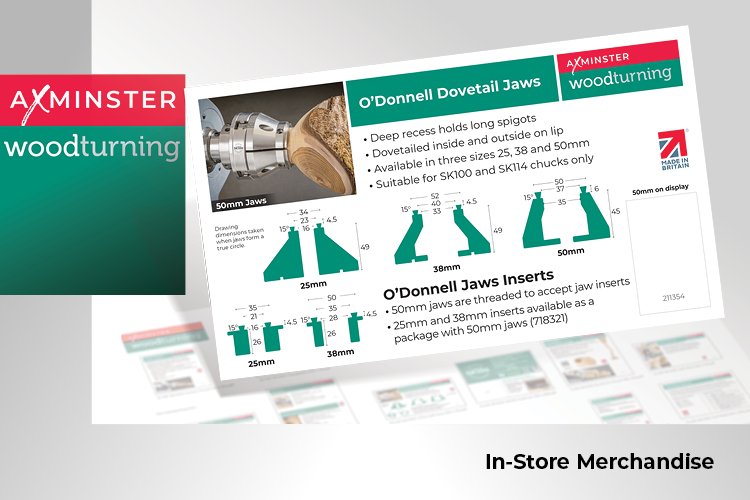 packaging axe woodturning 2